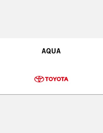 toyota aqua hybrid 2011 2012 2013 2014 owners manual in english